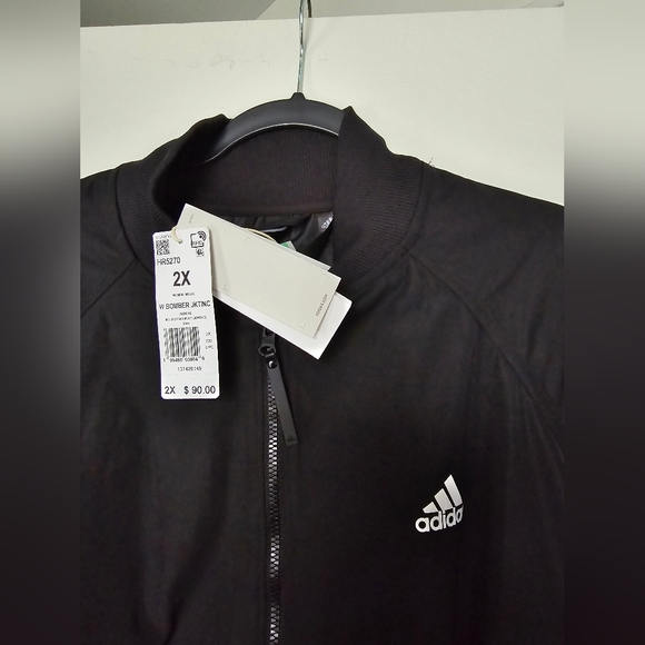 Adidas Plus Size Collective Power Bomber Jacket size 2X - Picture 8 of 13